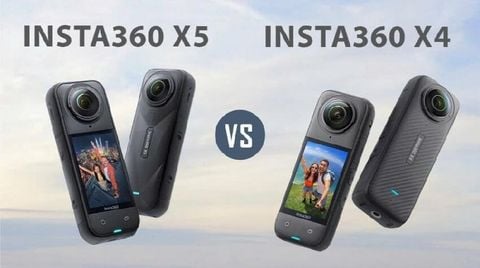 So sánh Insta360 X4 và Insta360 X5: Đâu là lựa chọn lý tưởng cho bạn?