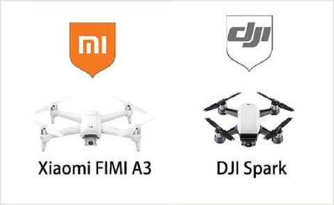 So sánh Xiaomi FIMI A3 và DJI Spark