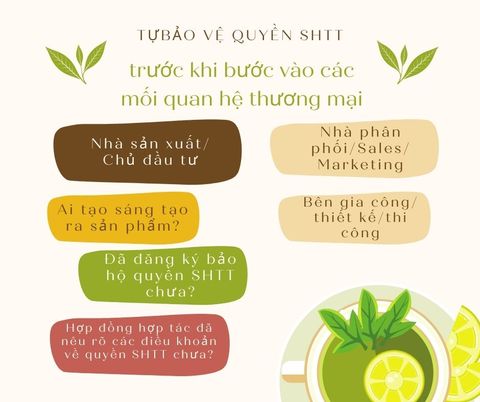 Tự bảo hộ quyền SHTT trước khi bước vào các mối quan hệ thương mại!