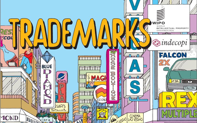 Trademark is very easy and understandable by comics