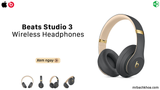 Apple vừa ra mắt tai nghe Beats Studio 3 Wireless tuyệt đẹp
