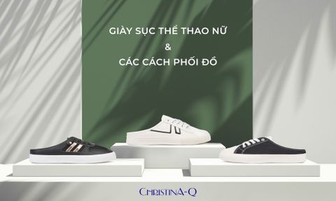 Giày sục thể thao nữ & những cách phối đồ cho nàng thêm năng động