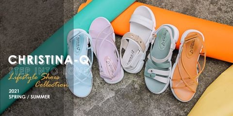 MÃN NHÃN VỚI BST NEW SANDAL 2021 TỪ CHRISTINA-Q