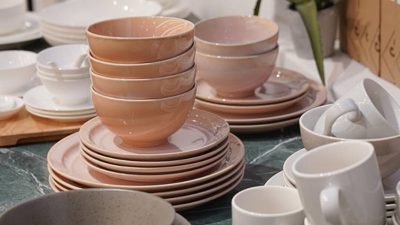 Chén dĩa Sứ Ergo Rose: Hoàn Thiện Không Gian Bếp Sang Trọng Với Sự Tinh Tế Bậc Nhất