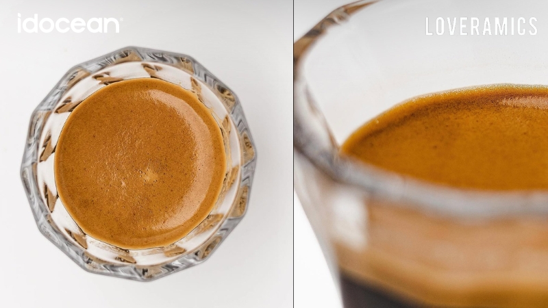 crema của ly espesso
