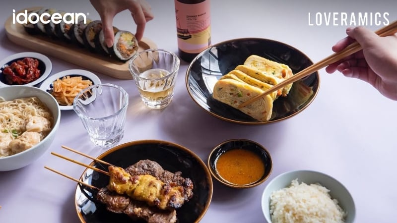 Loveramics bộ chén đĩa sứ