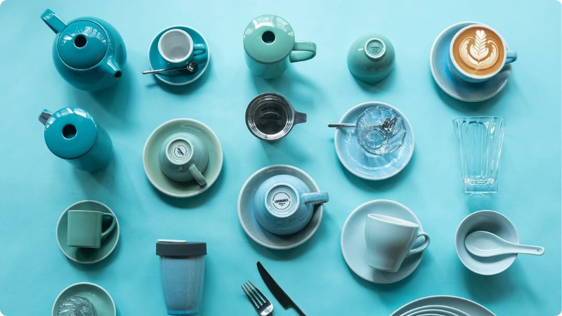 Bình ngâm trà bằng sứ