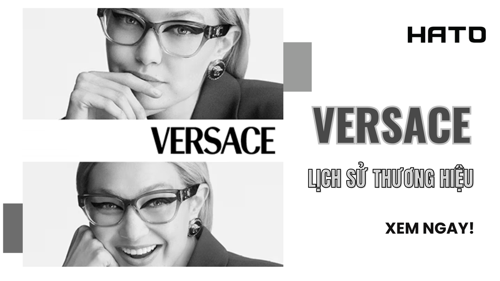 Lịch Sử Thương Hiệu Versace – Từ Đế Chế Thời Trang Đến Biểu Tượng Kính Sang Trọng
