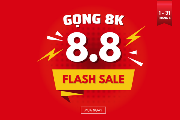 Siêu Sale 8.8 - Gọng Kính Chỉ 8K