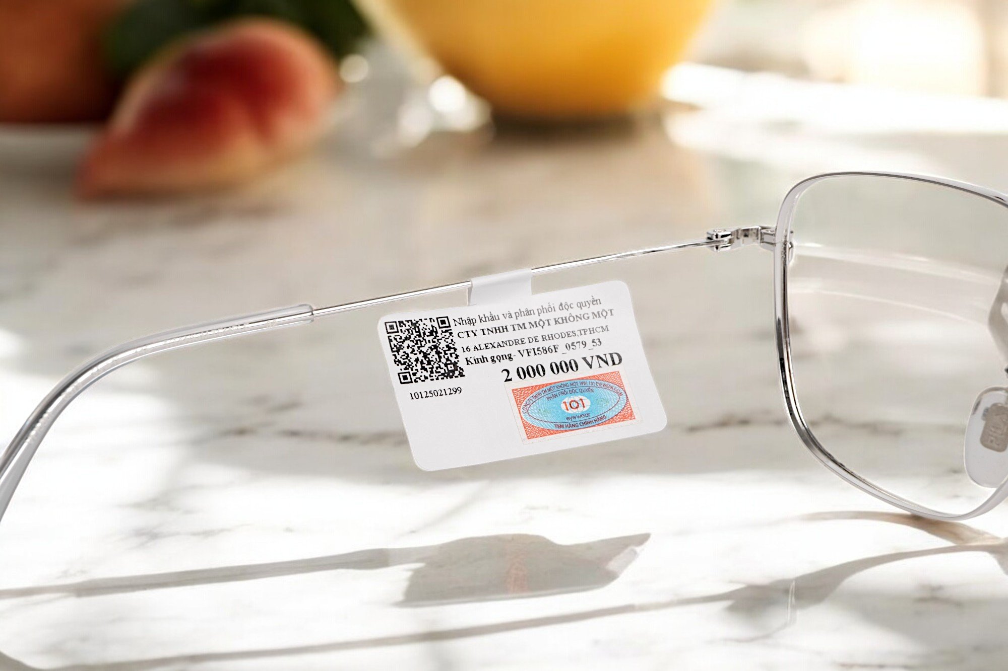 Gọng Kính Titianium Fila VFI586F Eyeglasses - Tem Chính Hãng 101