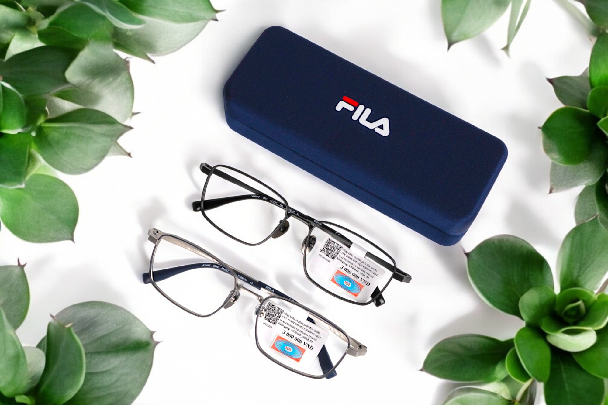 Fila Vfi904f Eyegalsses Gọng Kính Titanium - Tem Chính Hãng 101
