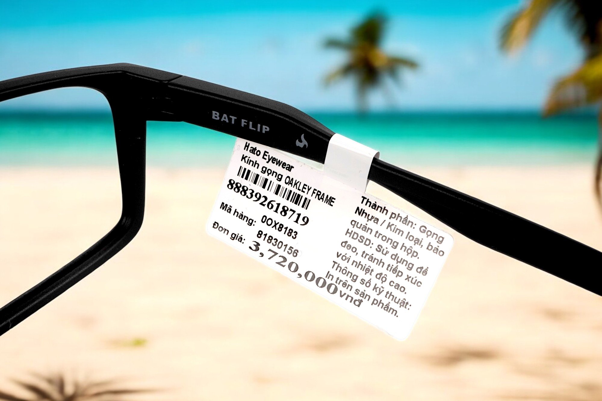Gọng Kính Thể Thao Oakley Bat Flip OX8183 - Tem Chính Hãng Luxottica