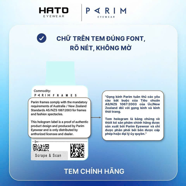 Parim Chính Hãng