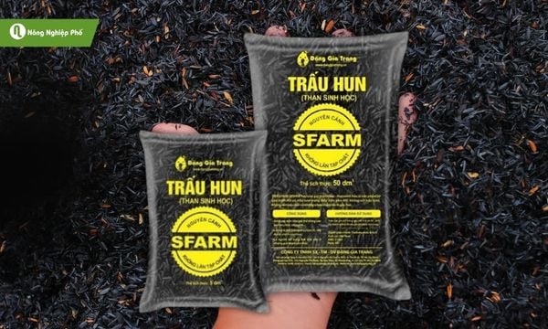 Sản phẩm trấu hun có bán tại Nông Nghiệp Phố