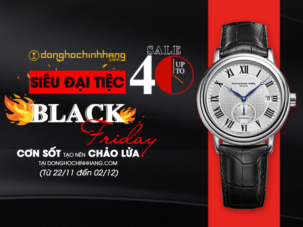 SIÊU ĐẠI TIỆC BLACK FRIDAY CÓ TẠI DONGHOCHINHHANG.COM