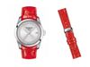 Lạ nhất 2019: Đẹp sang chảnh với đồng hồ nữ Tissot dây da màu đỏ T035.210.16.031.01