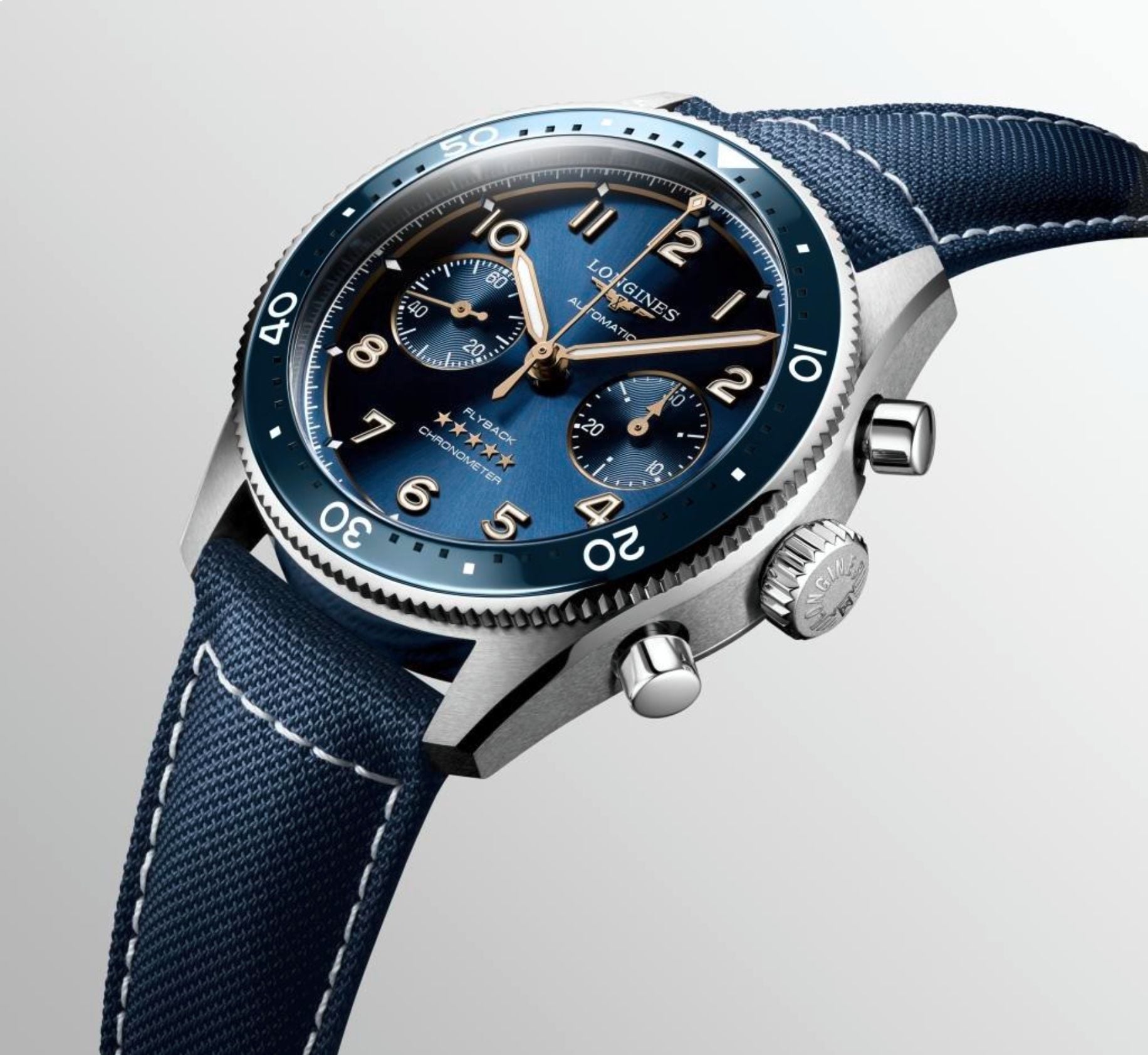 Mẫu Longines Spirit Flyback L3.821.4.93.2 thể thao và cổ điển