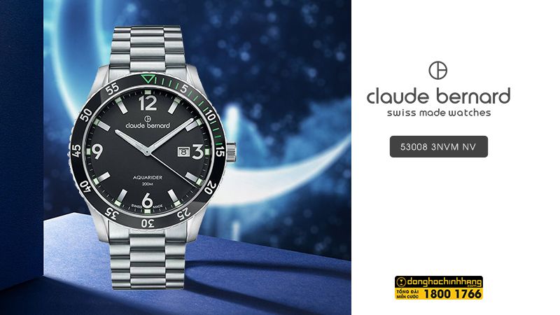 Đồng hồ Claude Bernard 53008 3NVM NV