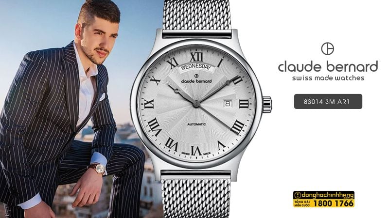 Đồng hồ Claude Bernard 83014 3M AR1