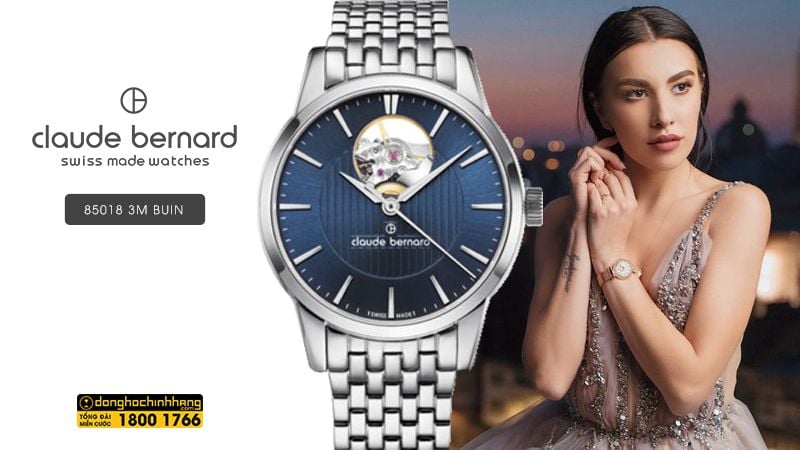 Đồng hồ Claude Bernard 85018 3M BUIN