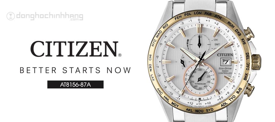 Đồng hồ Citizen AT8156-87A