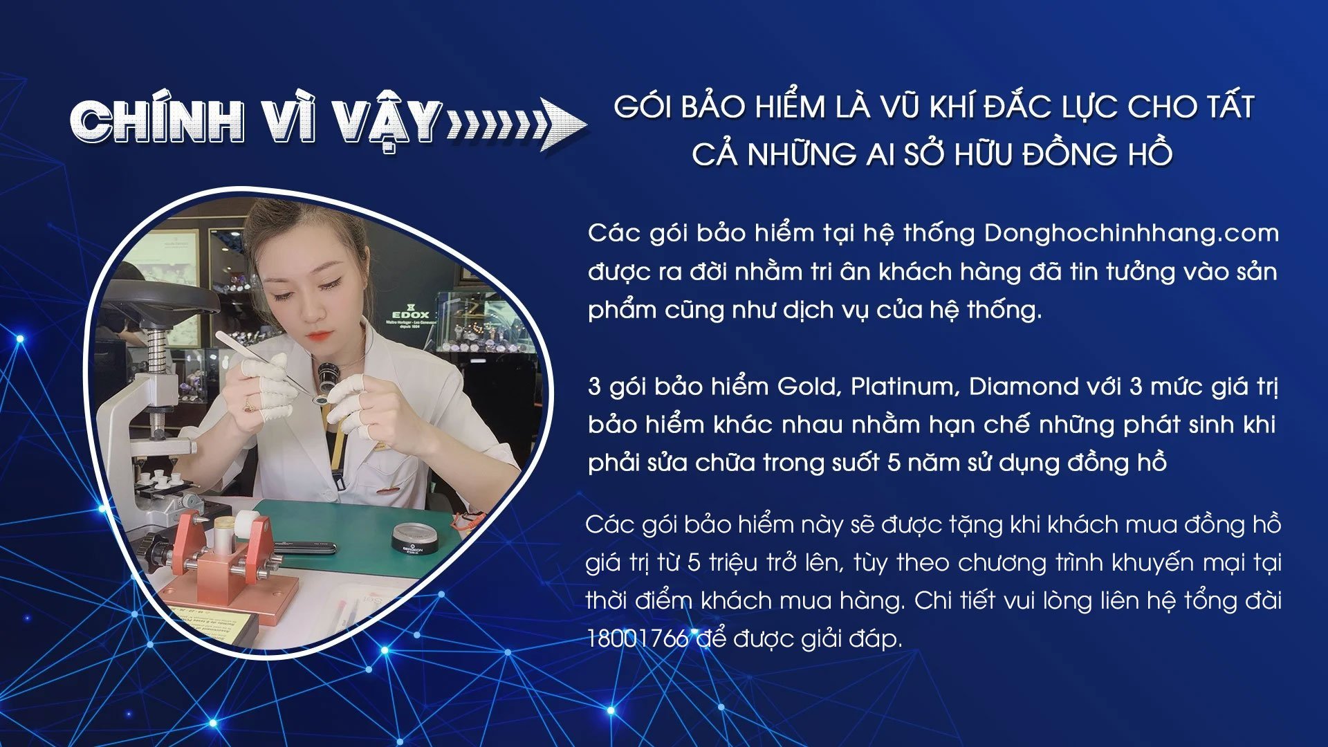 Gói bảo hiểm đồng hồ