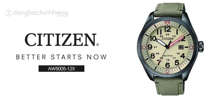 Đồng hồ Citizen AW5005-12X