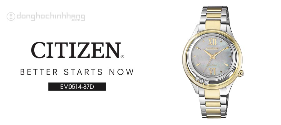 Đồng hồ Citizen EM0514-87D