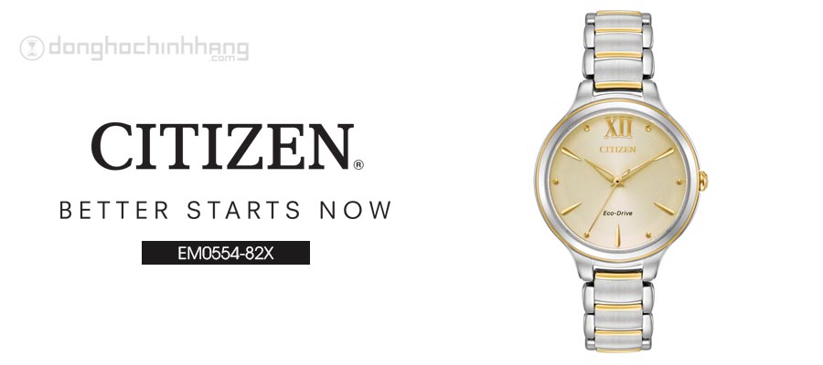 Đồng hồ Citizen EM0554-82X