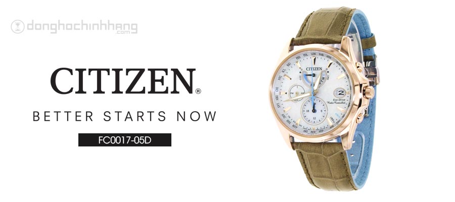 Đồng hồ Citizen FC0017-05D