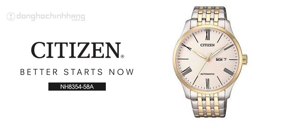 Đồng hồ Citizen NH8354-58A