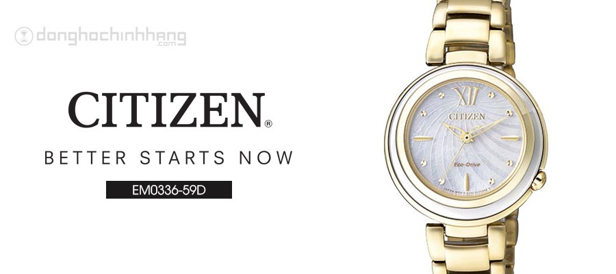 Đồng hồ Citizen EM0336-59D