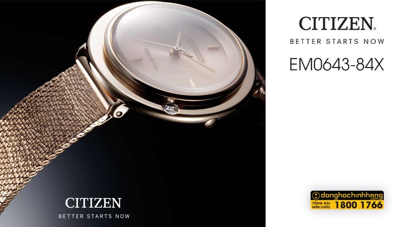 Đồng hồ Citizen EM0643-84X