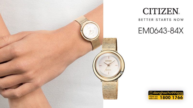 Đồng hồ Citizen EM0643-84X
