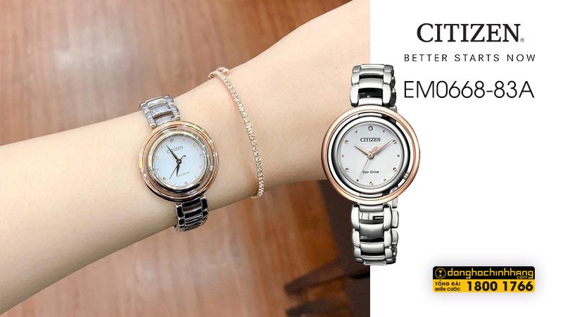Đồng hồ Citizen EM0668-83A