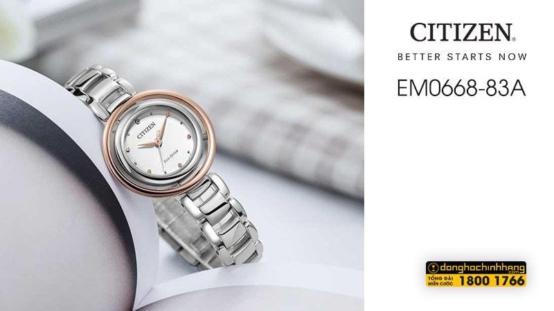 Đồng hồ Citizen EM0668-83A