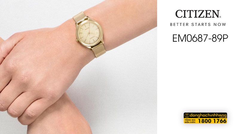 Đồng hồ Citizen EM0687-89P