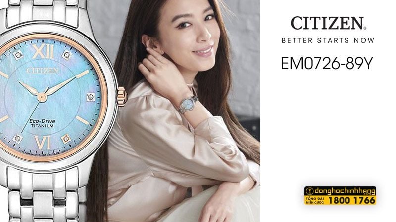 Đồng hồ Citizen EM0726-89Y