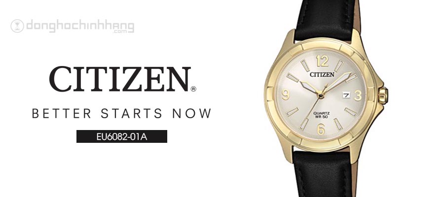 Đồng hồ Citizen EU6082-01A