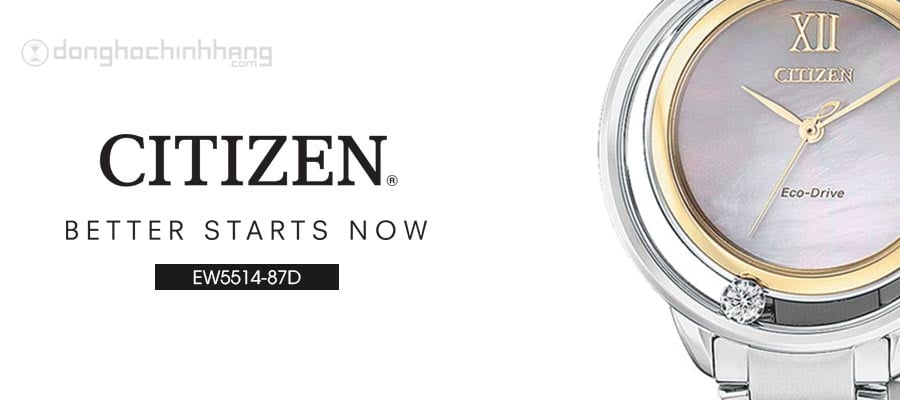 Đồng hồ Citizen EW5514-87D