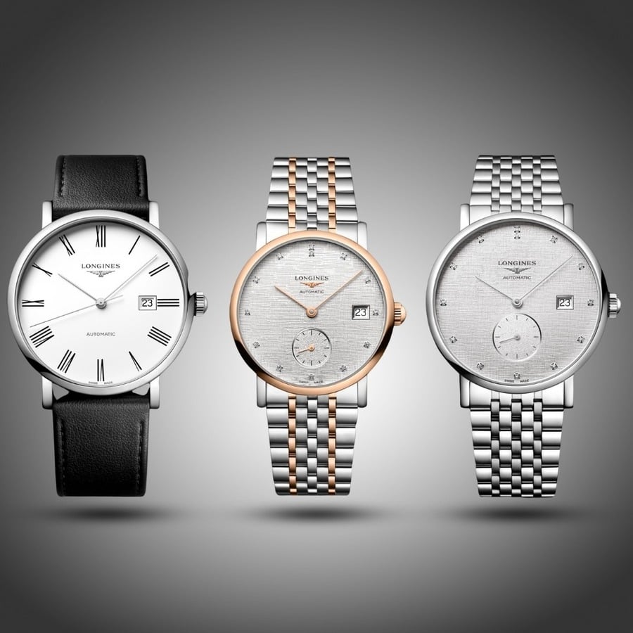 Bộ sưu tập Longines Elegant Collection thiết kế thanh lịch, tinh xảo