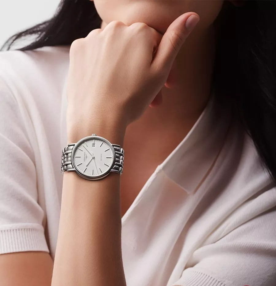 Bộ sưu tập Longines Présence ôn lên nét tinh tế, thanh lịch