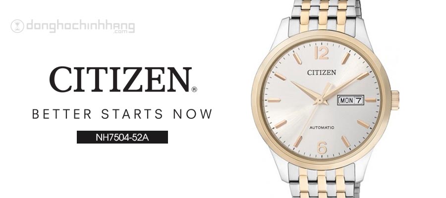 Đồng hồ Citizen NH7504-52A