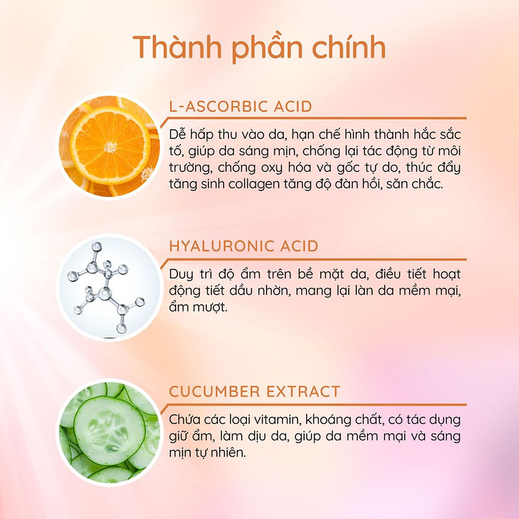 Tinh chất Vitamin C sáng da – Công ty TNHH Năng Lượng Pha Lê