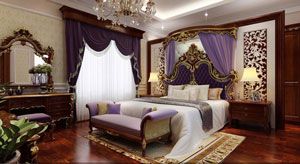 Vai trò của một chiếc giường ngủ phong cách hoàng gia