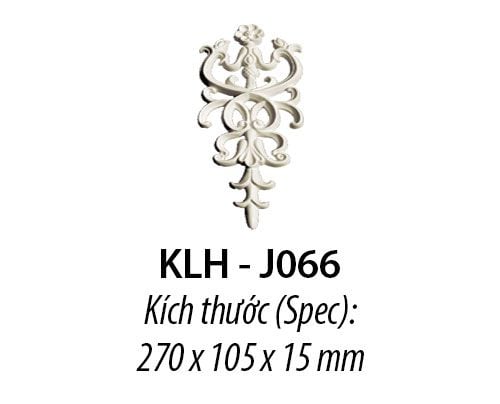 Phù điêu trang trí KLH-J066 | Hoa văn mặt tiền| Phù điêu hoa văn