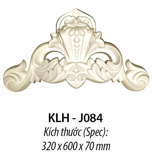 Phù điêu trang trí KLH-J084| Hoa văn mặt tiền| Phù điêu hoa văn
