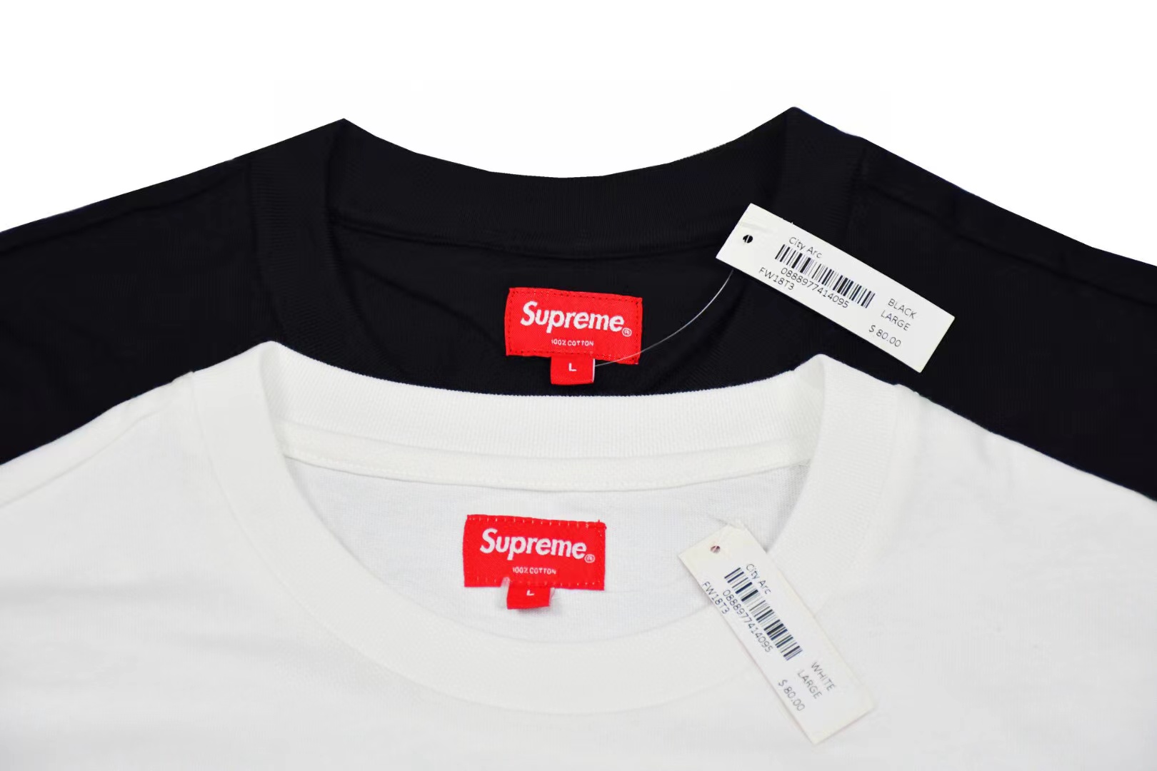 Lサイズ supreme city arc tee BLACK - Tシャツ/カットソー(半袖/袖なし)