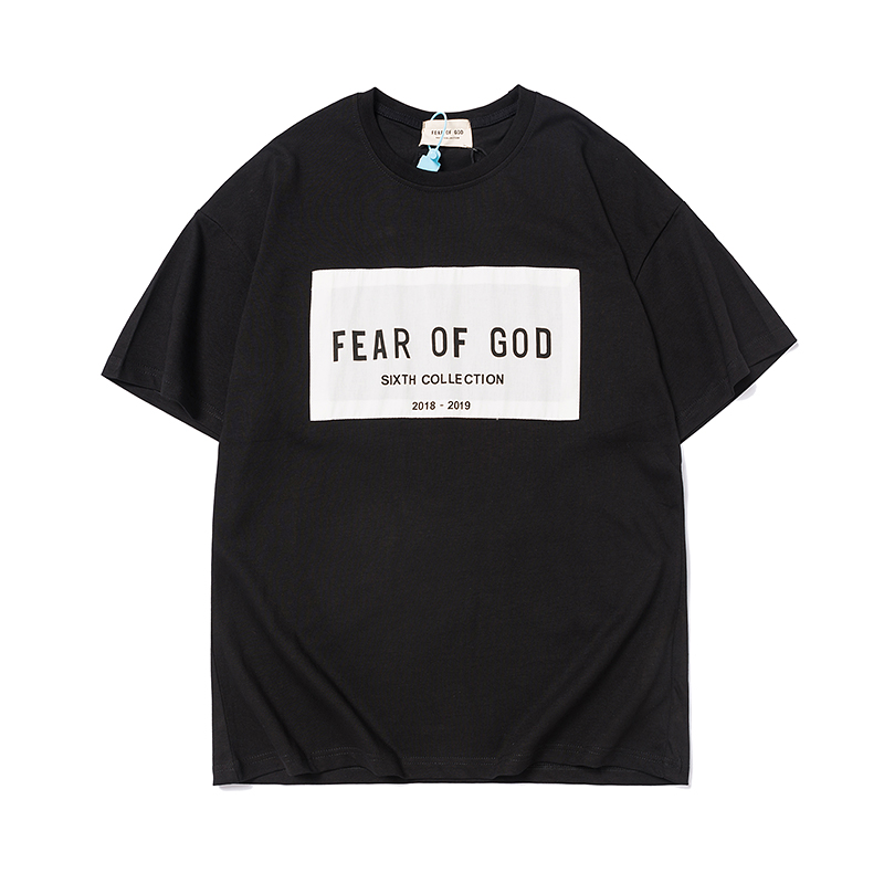 FEAR OF GOD Sixth Collection T-Shirt Heather Grey/Black
