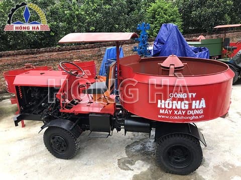 Đánh giá chất lượng của máy trộn bê tông tự hành Hồng Hà